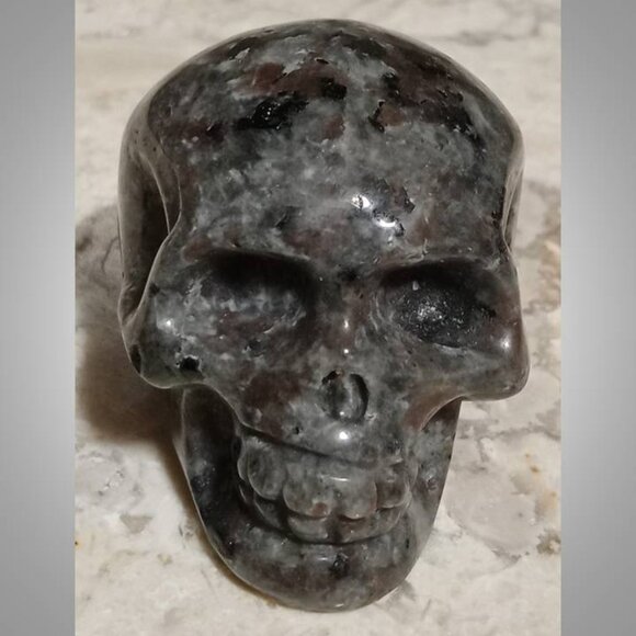 ❤️ yooperlite SKULL   PEACE truth HEALTH - UV reactive SMALL - Picture 6 of 7